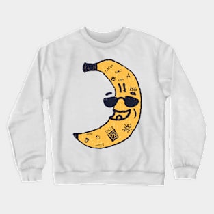 Tattooed banana Crewneck Sweatshirt